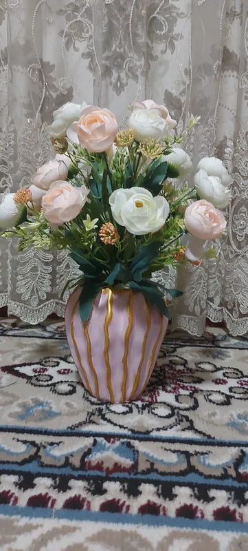 decorativ pion gul stol uchun