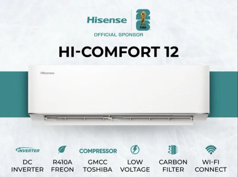 Кондиционер Hisense Hi- Comford 12 В любом доме 1 Кондиционер Hisense Hi- Comford 12 В любом доме 1