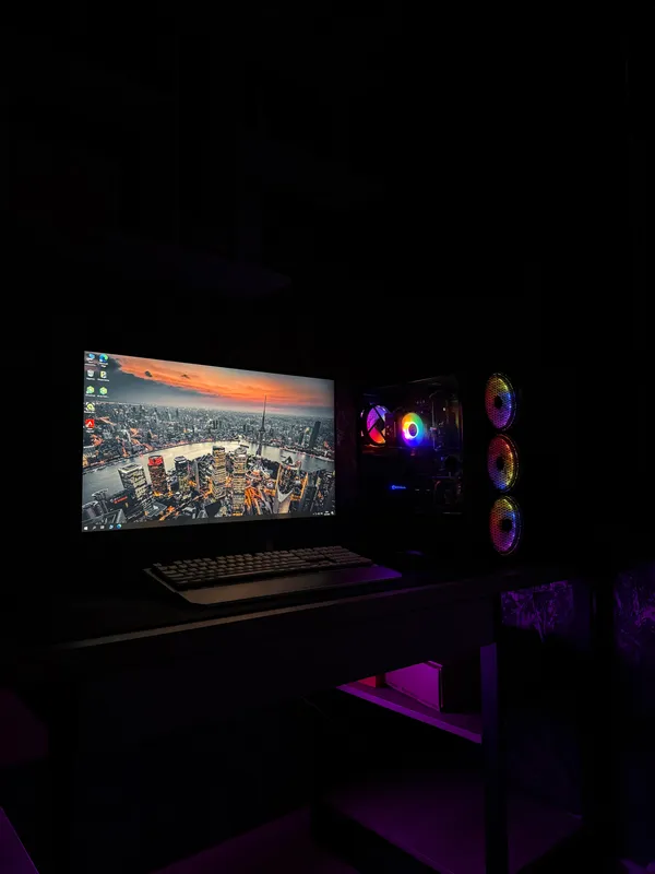 Игровой компьютер с Монитором 240Hz Intel i5-2400 1 Игровой компьютер с Монитором 240Hz Intel i5-2400 1