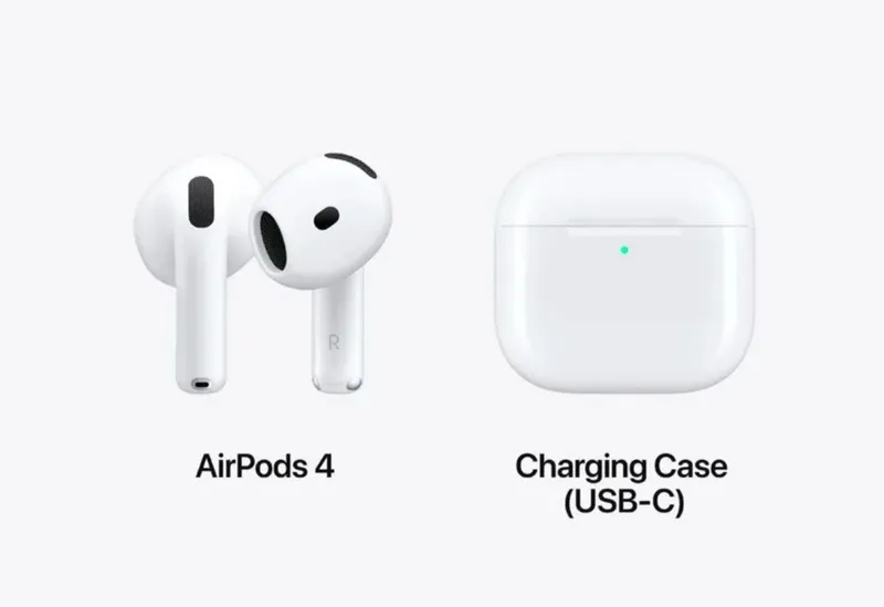 Наушники Airpods 4 — фото 1