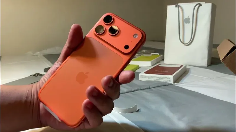 Apple Iphone 17 PROMAX Orange sim+Esim 3 Apple Iphone 17 PROMAX Orange sim+Esim 3