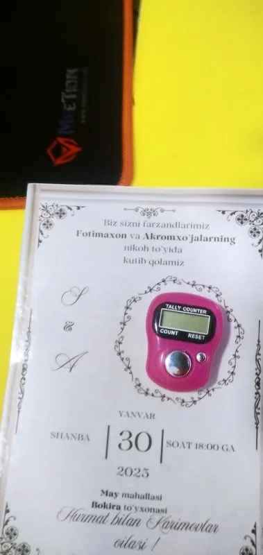 Toʻyga yoki boshqa baʼzimlar uchun taklifnomalar 2 Toʻyga yoki boshqa baʼzimlar uchun taklifnomalar 2