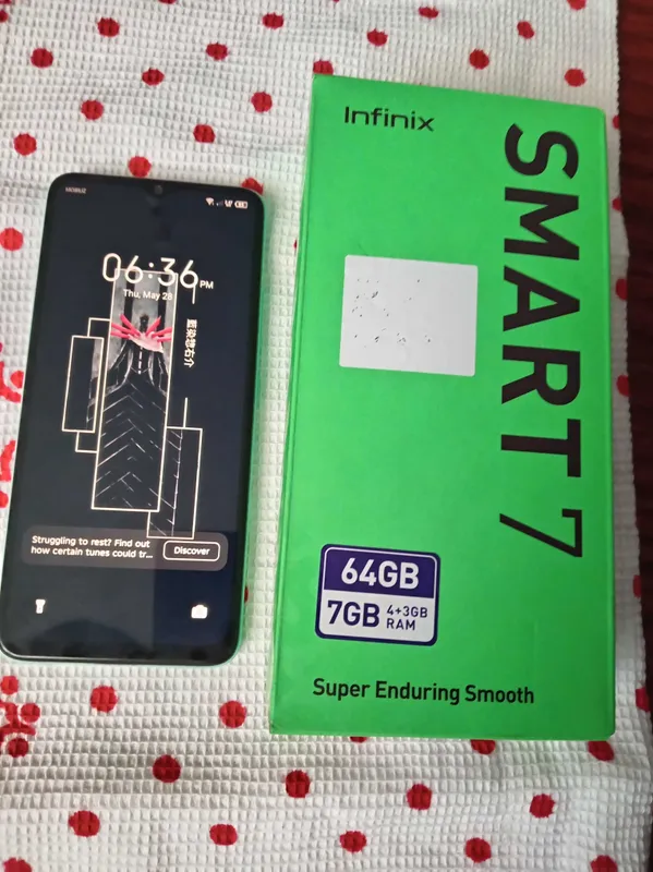Infinix Smart 7 64GB (Karobka bor, holati juda yaxshi)