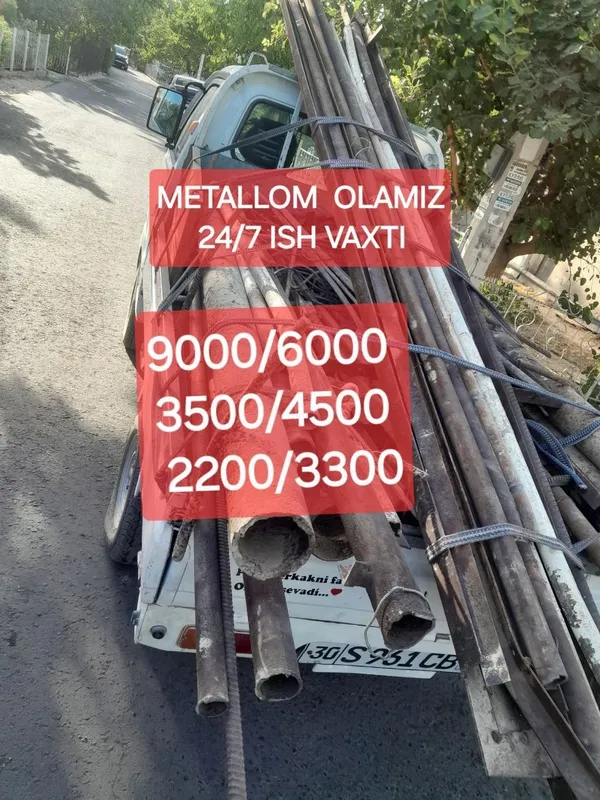 Metallom / metalom olamiz. Самовывоз металалом Metallom / metalom olamiz. Самовывоз металалом
