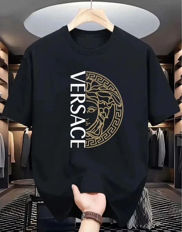 VERSACE logotipli futbolka VERSACE logotipli futbolka