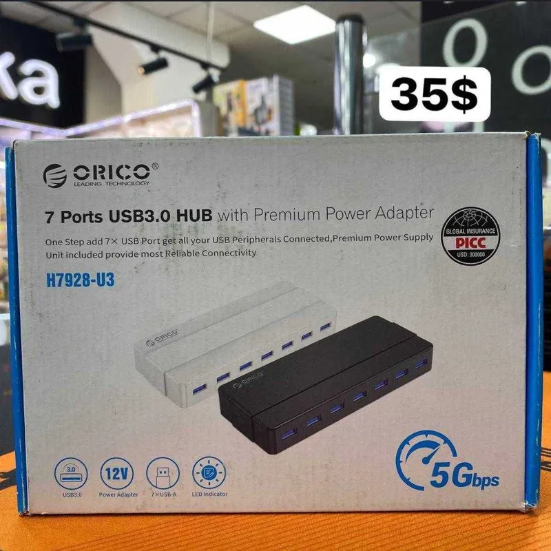 a28electronics - usb hub Orico с дополнительным питанием 2