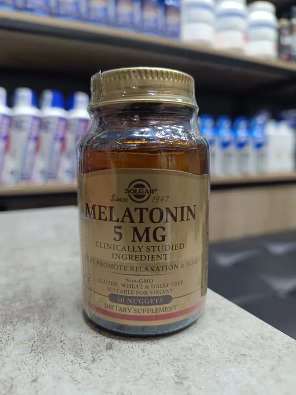 Solgar melatonin 5 mg 60 nuggets