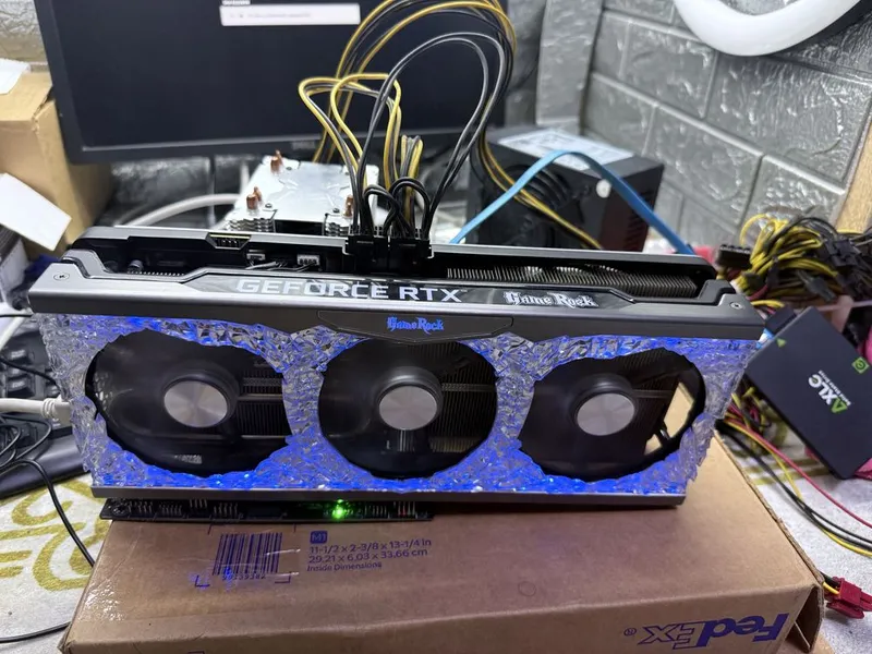 RTX 3070ti Gamerock GDDR6x — фото 2
