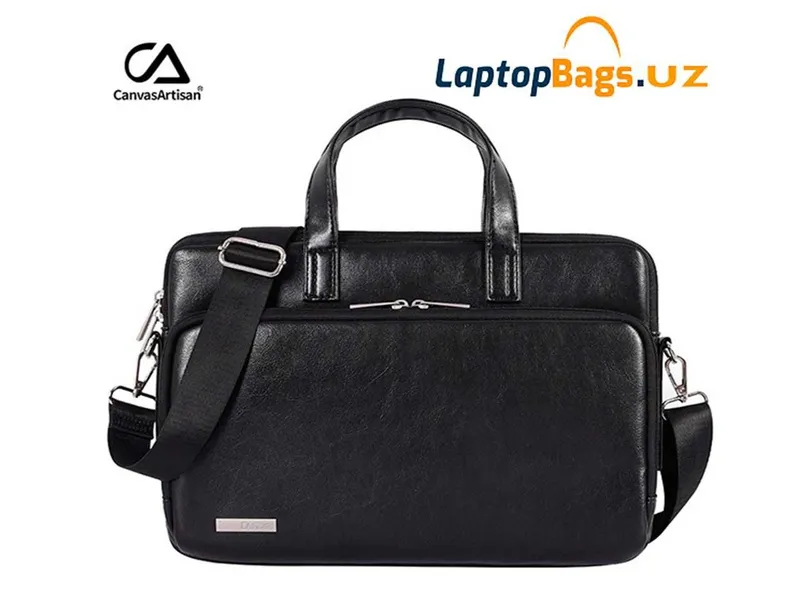 noutbuk sumka CanvasArtisan®️ 13.6″-15.6″ eko koja