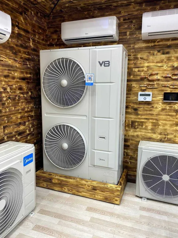 Кассетный кондиционер MIDEA - 48,000 Btu / Инверторный / Доставка — фото 1