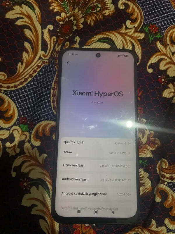 Redmi 15 sotiladi Redmi 15 sotiladi