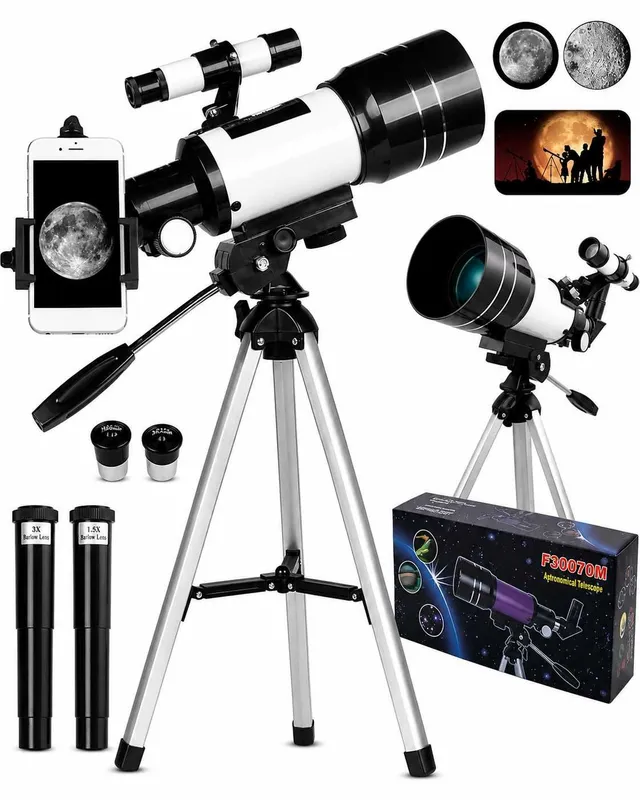 Astronomik teleskop F30070M– 150 x martagacha yaqinlashtirish 2 Astronomik teleskop F30070M– 150 x martagacha yaqinlashtirish 2