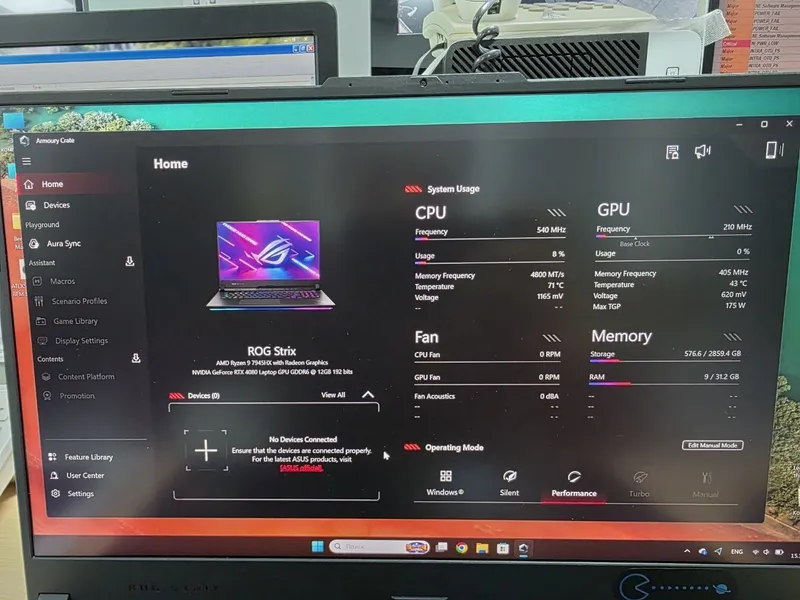 Asus Rog Strix Scar 17.3 Rtx 4080 игровой Ноутбук — фото 6