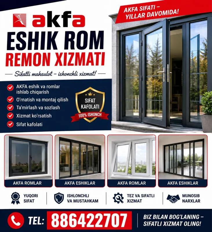 Akfa remont qilamz