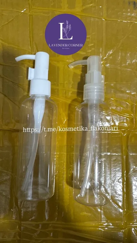 Kosmetika uchun boʻsh flakonlar 30,-50,-100,-200 ml Sprey, Dozator, — фото 3