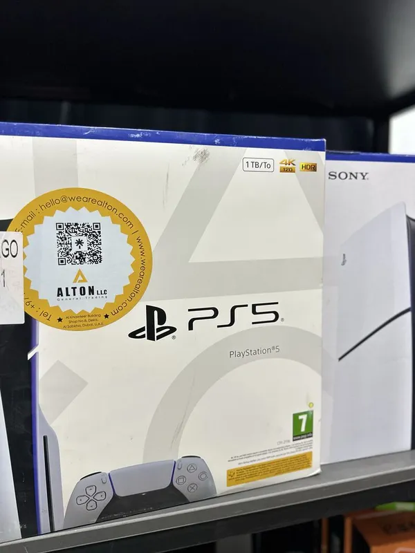 PlayStation 5 Slim с дисковод с бонусом играми 2025 года, доставка — фото 2