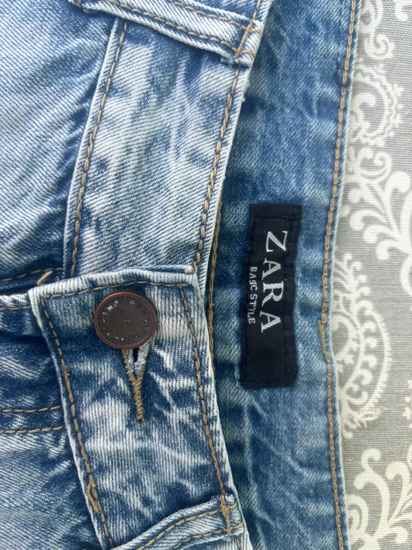 Джинсовые шорты от Zara 2 Джинсовые шорты от Zara 2