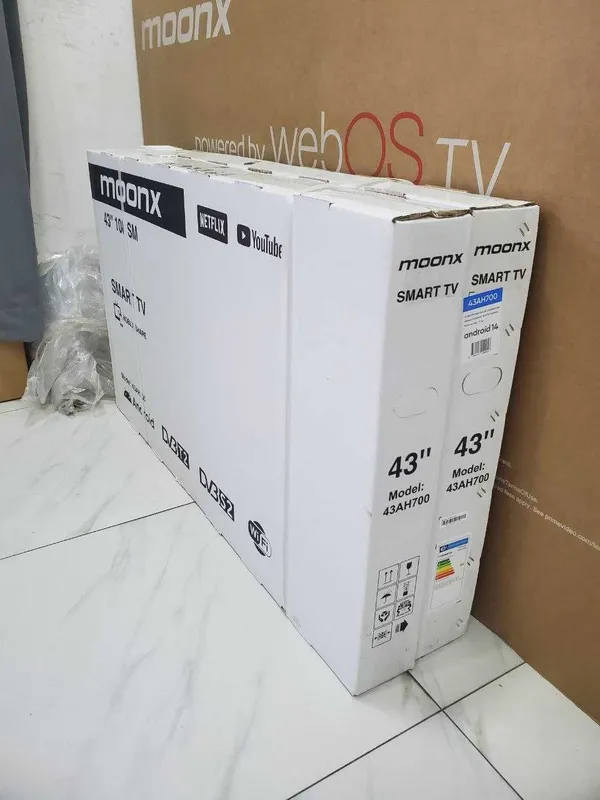 Телевизор moonx 43 Smart TV 4k LED 60Hz (2025 NEW) доставка бесплатно — фото 3