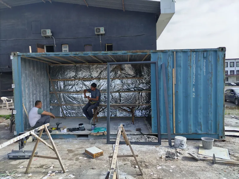 Arzon skidka Konteyner ofis dokon uylar xojatxona ofislar magazinlar — фото 4