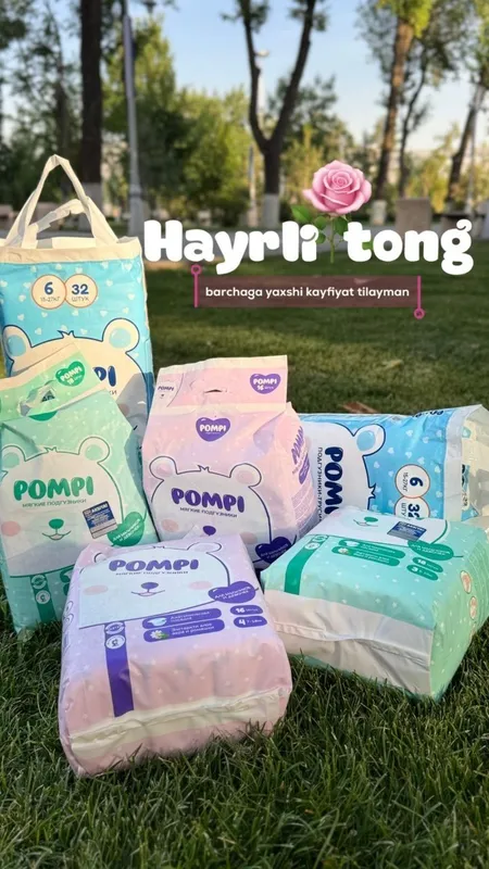 Pompi pampers Olvers Parashok kapsulalar sifatli bomba. — фото 1