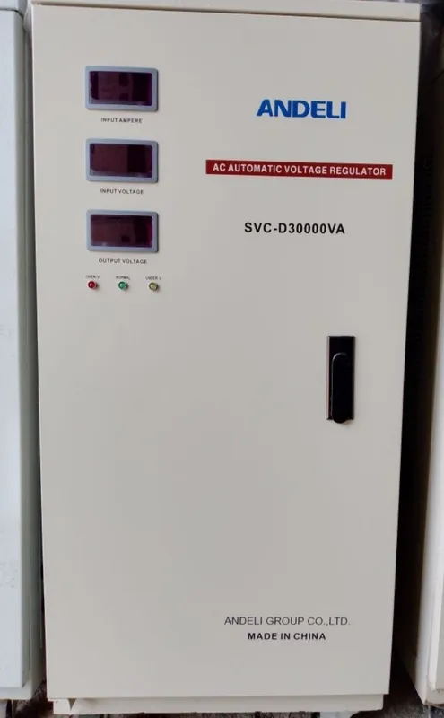 Стабилизатор Andeli 30 kVA 3