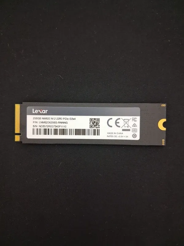 Lexar NM620 SSD M.2 256GB — фото 1
