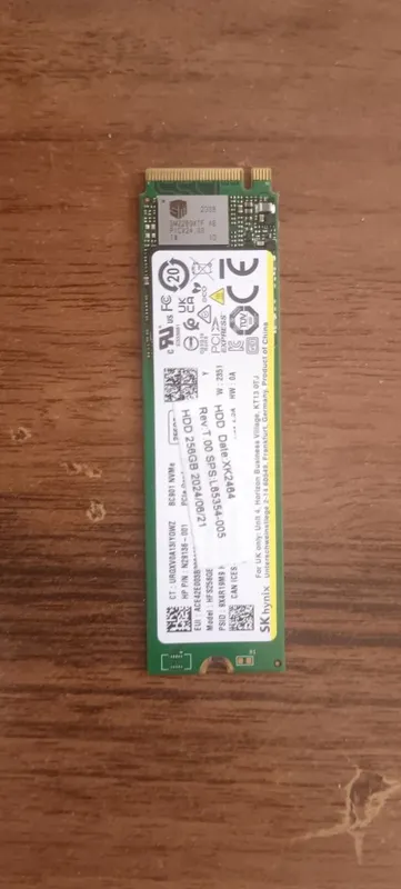 M2 NVME 256 GB 128GB