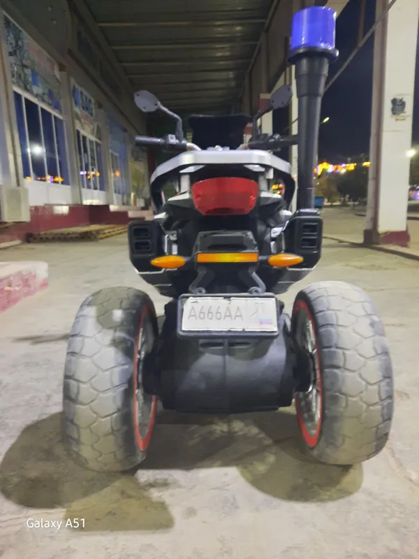 Bolalar uchun mototsikl sirena va ovoz bilan — фото 3