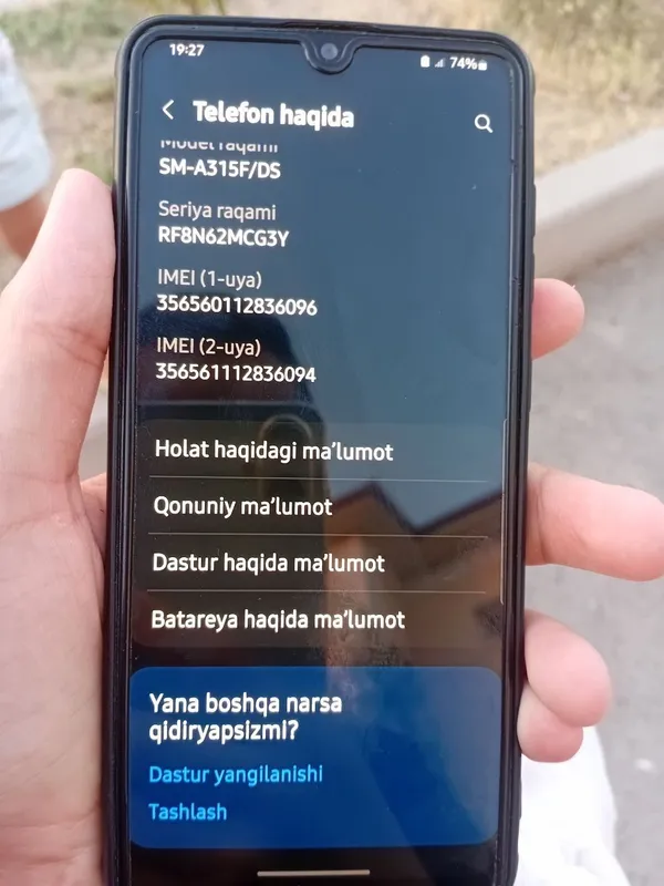 Samsung A31 6 Samsung A31 6