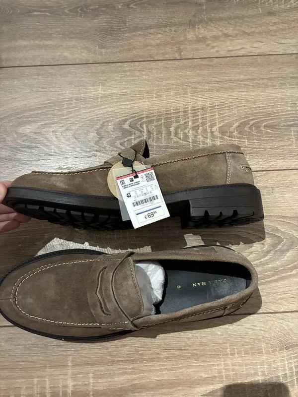 лоферы мужские от бренда Zara 3