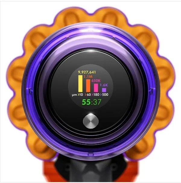 Пылесос Dyson V15s Detect submarine (SV47) UK, yellow/nickel 6 Пылесос Dyson V15s Detect submarine (SV47) UK, yellow/nickel 6