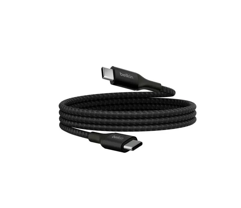 ( Кабель Belkin USB C 3M 240W Braided Cable Black — фото 1