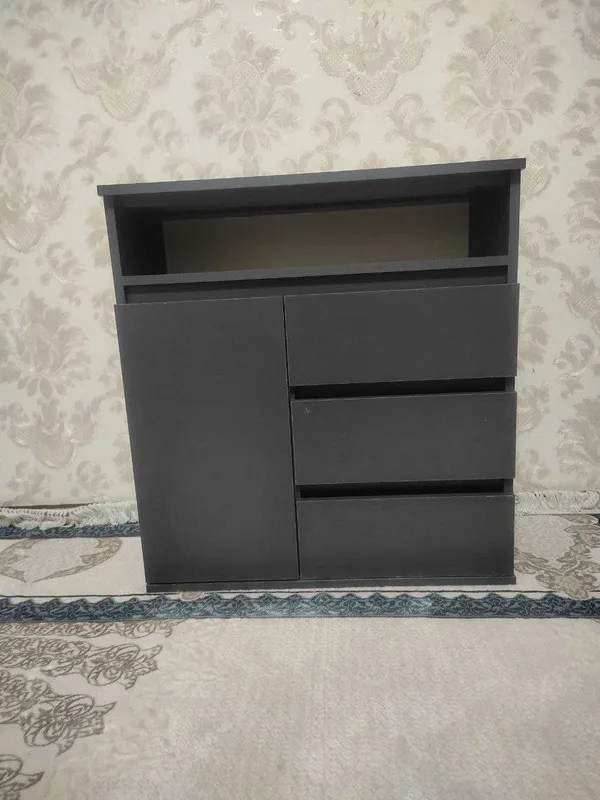 Комод из серого МДФ 1 Комод из серого МДФ 1