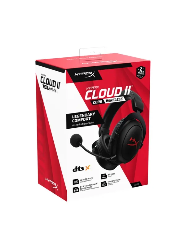Наушники HyperX Cloud II Core Wireless (игровые, беспроводные) — фото 5