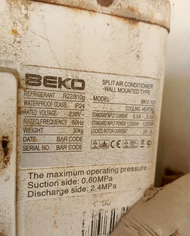 BEKO konditsioneri 4