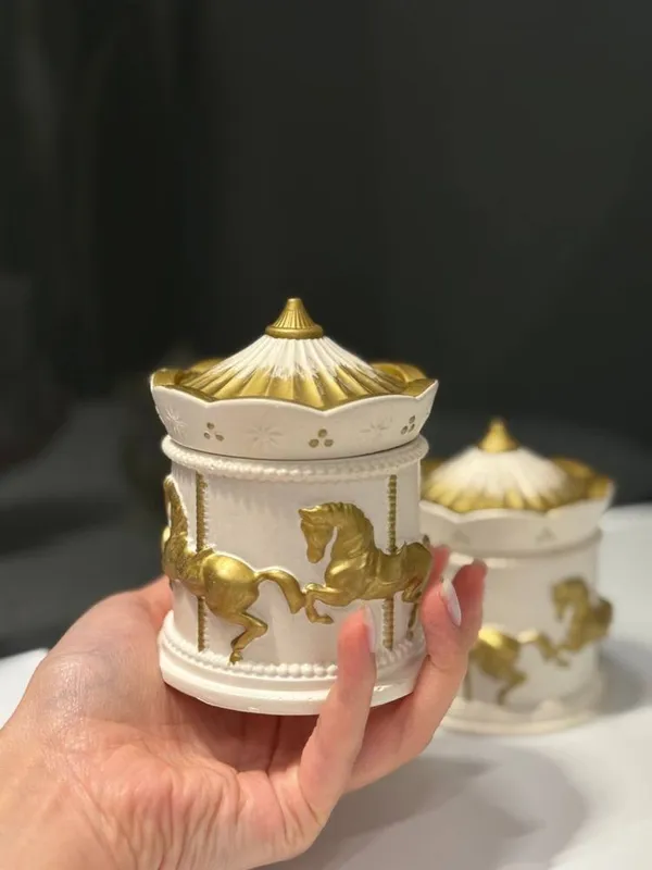 Новогодняя шкатулка карусель 1 Новогодняя шкатулка карусель 1