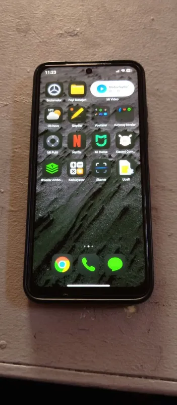 telefon nomi:Redmi NOTE 11s  xotira:128 aybi: bor 5