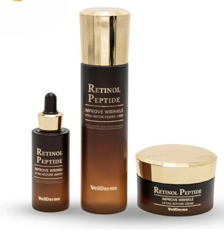 Wellderma Toner,Retinol,Emulsiya,Krem