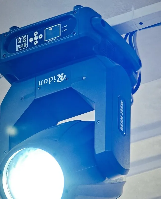 Beam 295W — головная заливка света для музыки 3