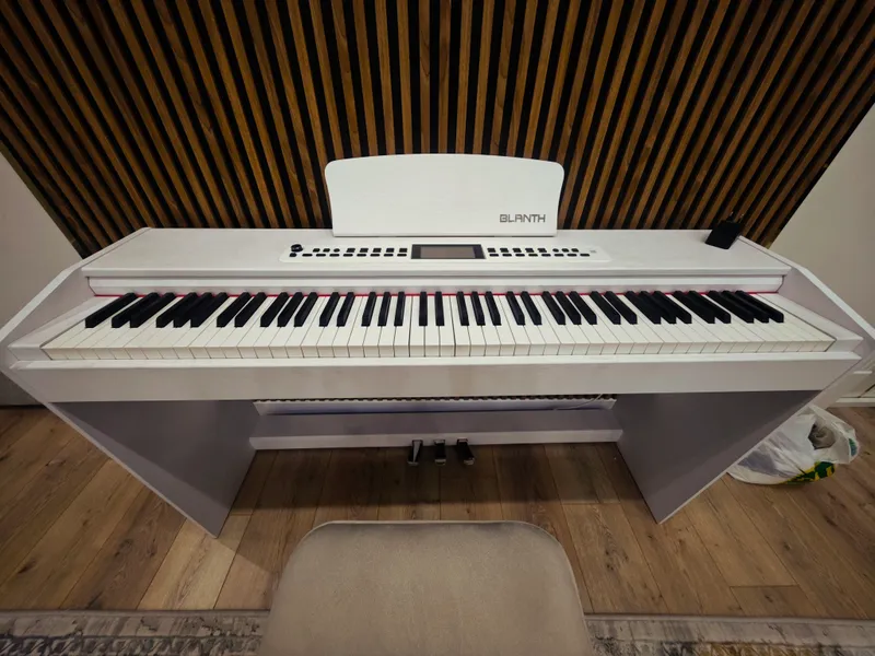 Piano BLANTH BL-8825 PVC WH, 88-key, пианино 3