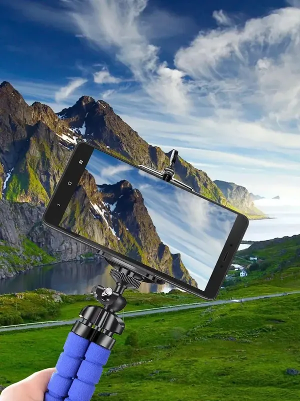 Kamera va smartfon uchun monopod-tripoid 2 Kamera va smartfon uchun monopod-tripoid 2
