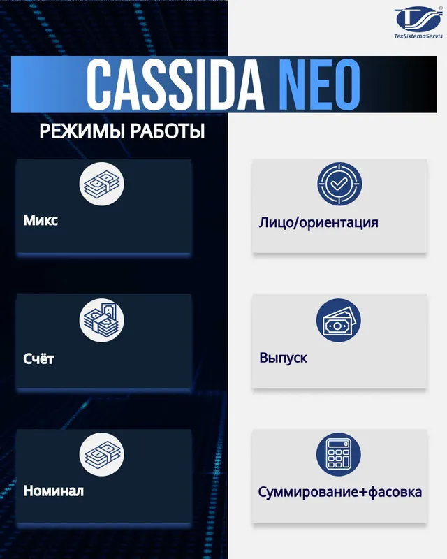 Сортировщик банкнот Cassida Neo — фото 2