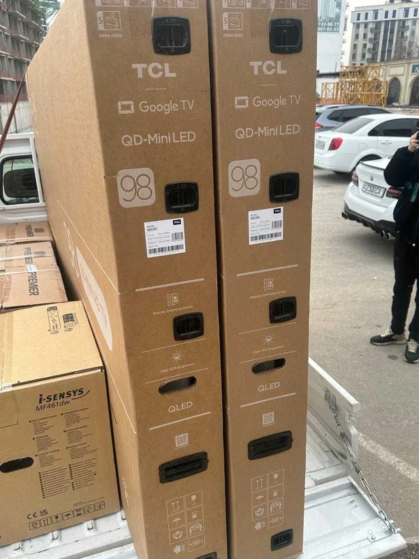 Телевизор TCL 98 C6K QD-MiniLED 144hz 2025 новый модель Доставка есть — фото 1
