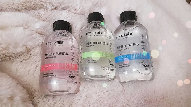 МИЦЕЛЛЯРНАЯ ВОДА ECOLATIER 3