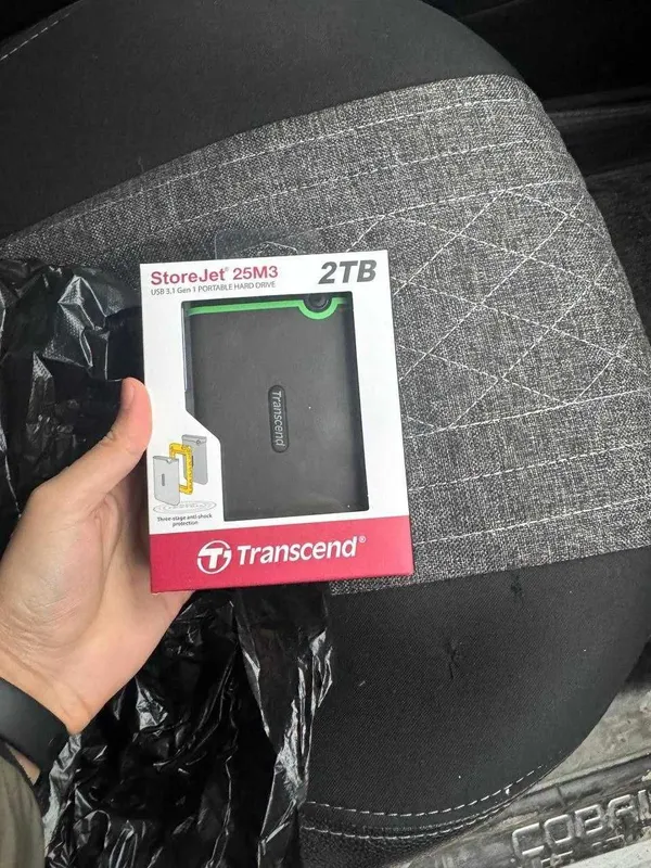 Transcend StoreJet 25M3 — 1TB / 2TB new orginal — фото 3