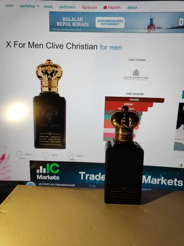 Нишевый парфюм X For Men Clive Christian Нишевый парфюм X For Men Clive Christian