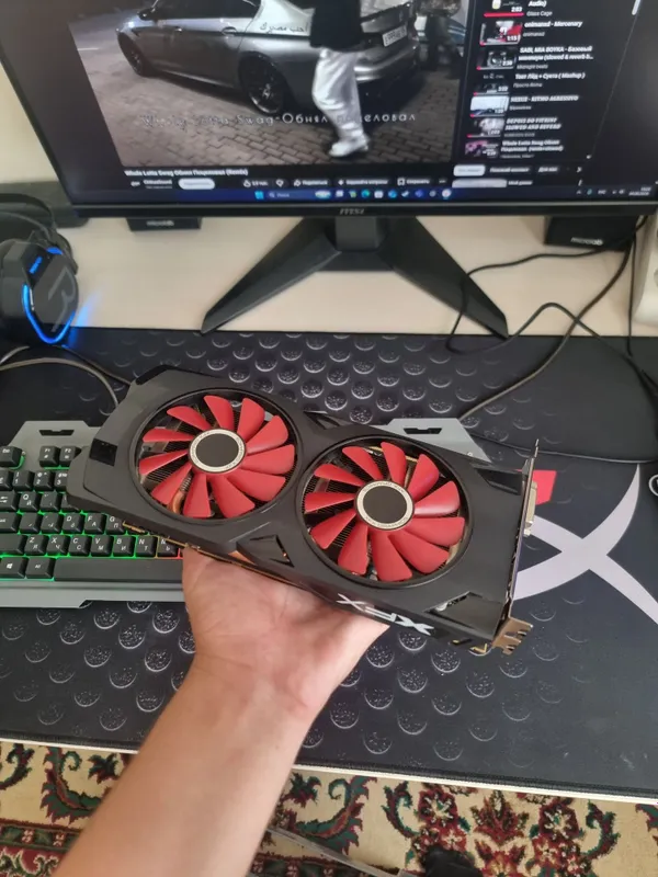 Rx 580 XFX cipi kuygan