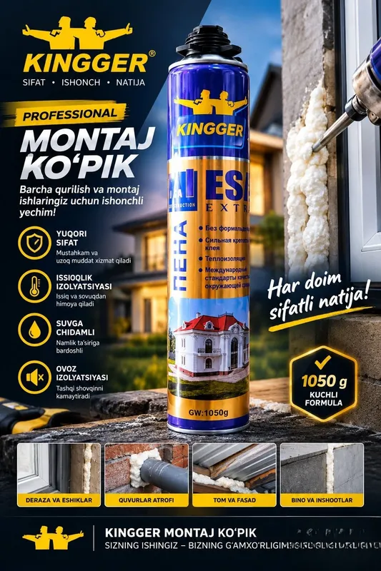 Kingger Montajnaya Pena Kingger Montajnaya Pena