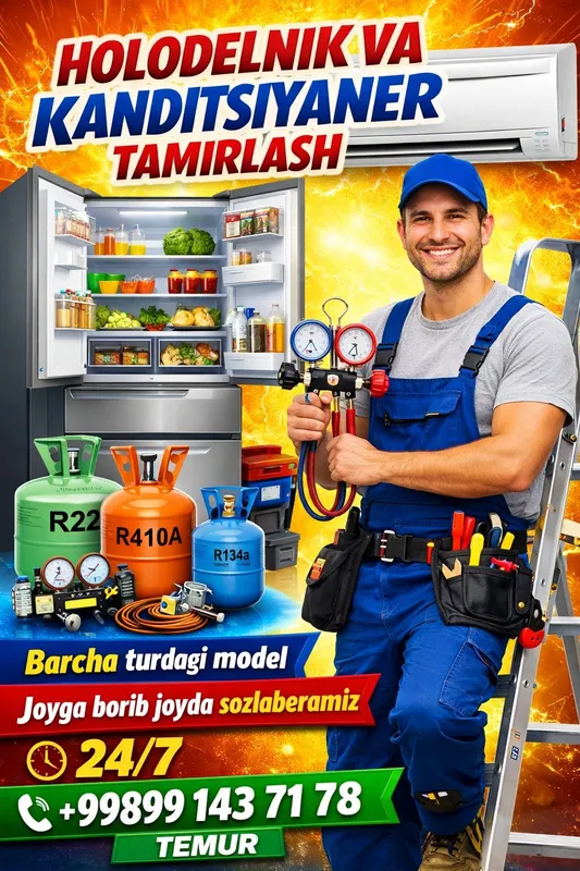 remont xaladelnik va muzlatgichlar barcha turdagi — фото 7