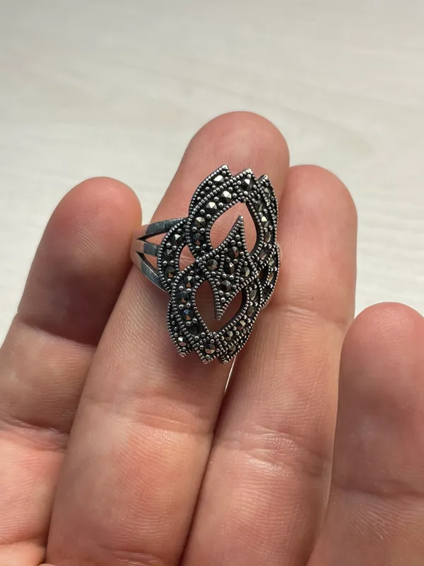 Серебряное кольцо 925 для женщин 1